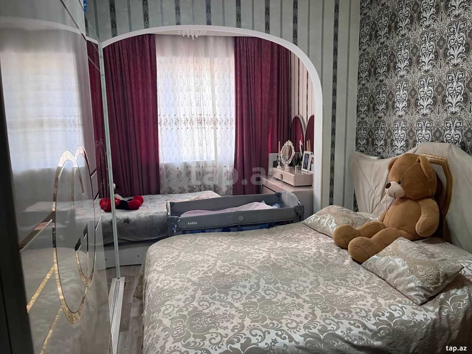 3-otaqlı mənzil, Sarayevo küç., 80 m²
