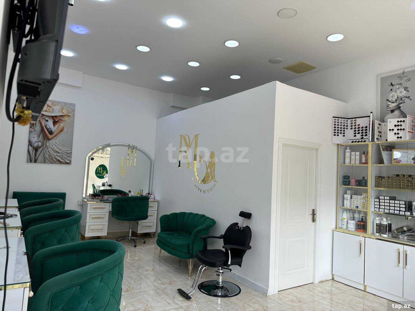 1-otaqlı yeni tikili, Həzi Aslanov m., 80 m²