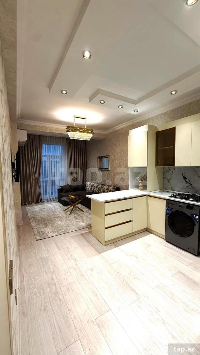 2-otaqlı yeni tikili, Nəsimi r., 64 m²