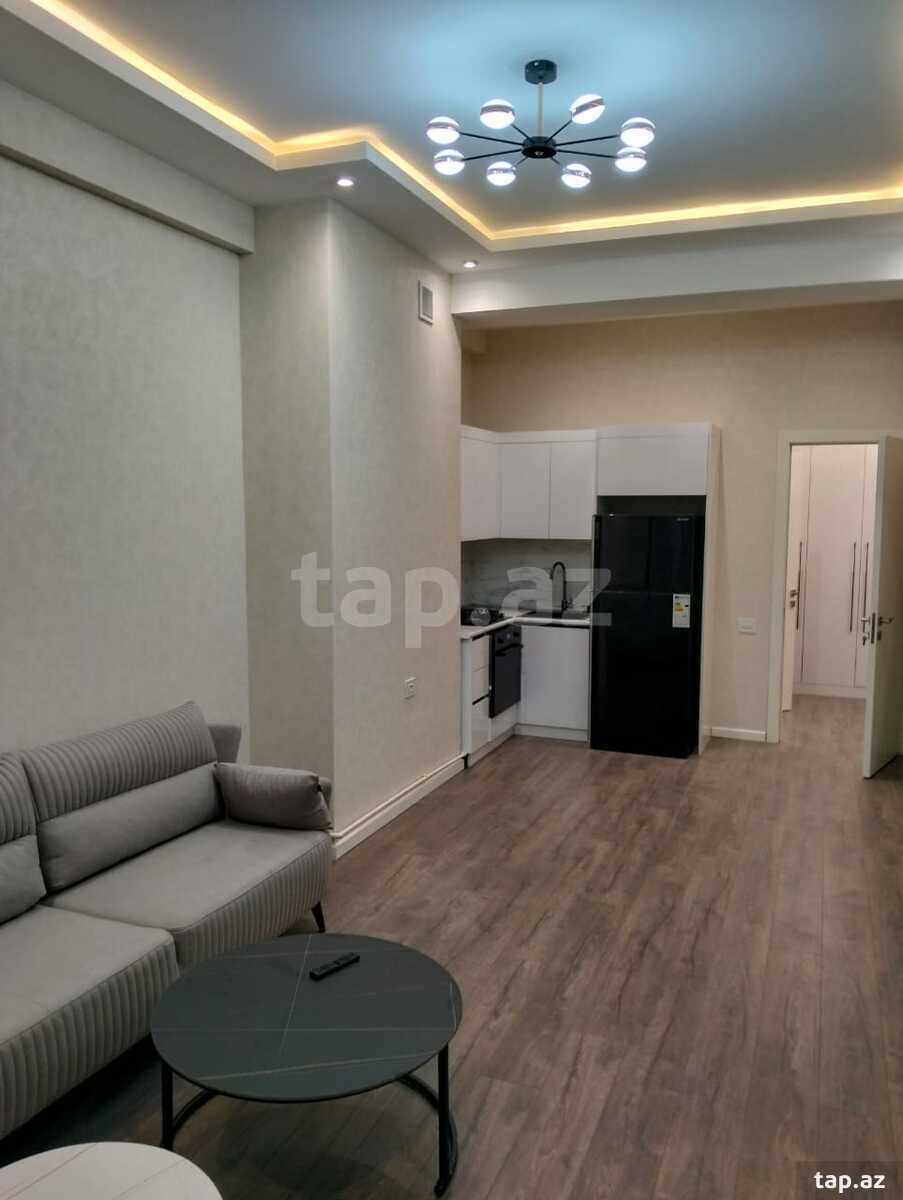 2-otaqlı yeni tikili kirayə verilir, Gənclik m., 65 m²