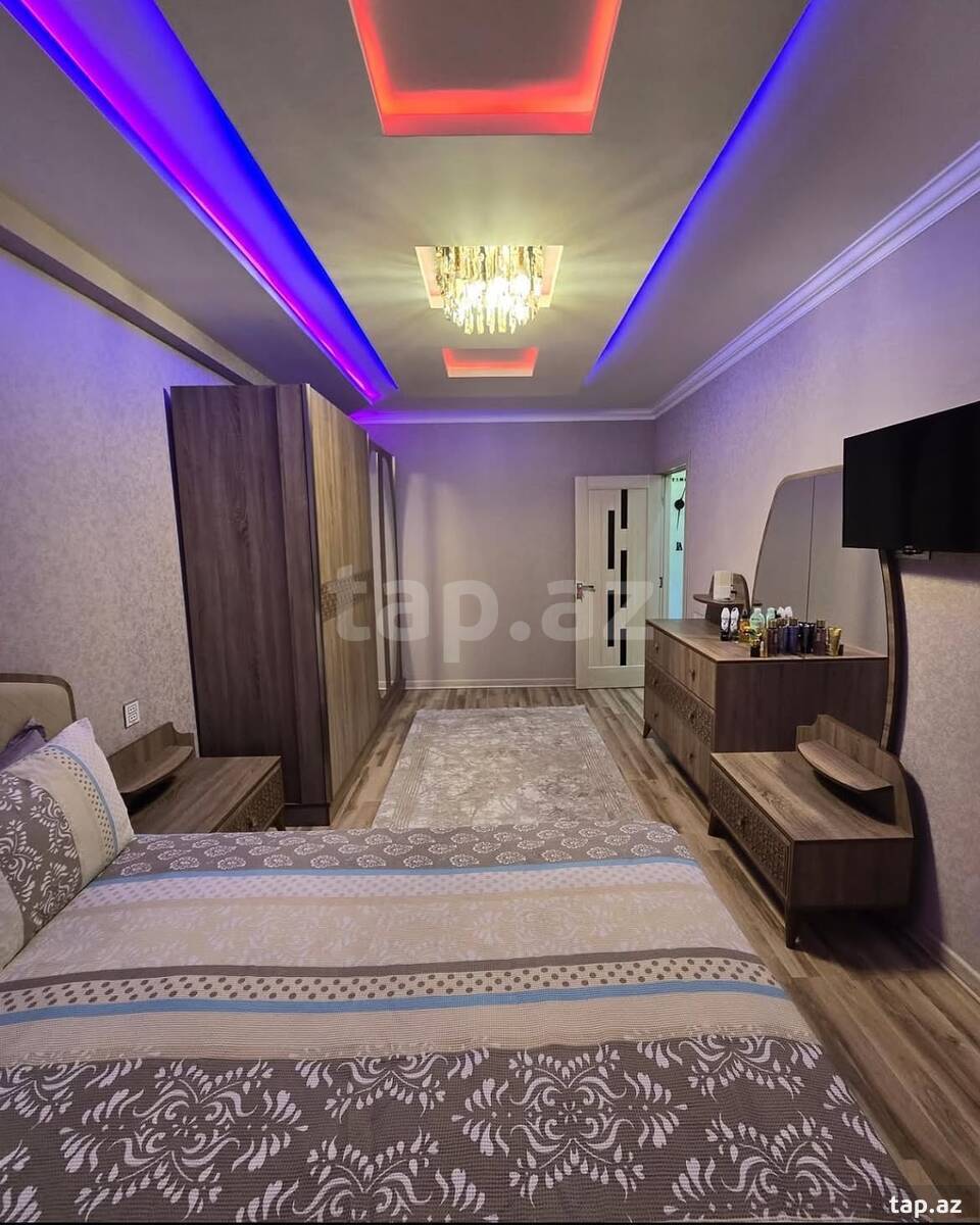 3-otaqlı mənzil, Binəqədi r., 100 m²
