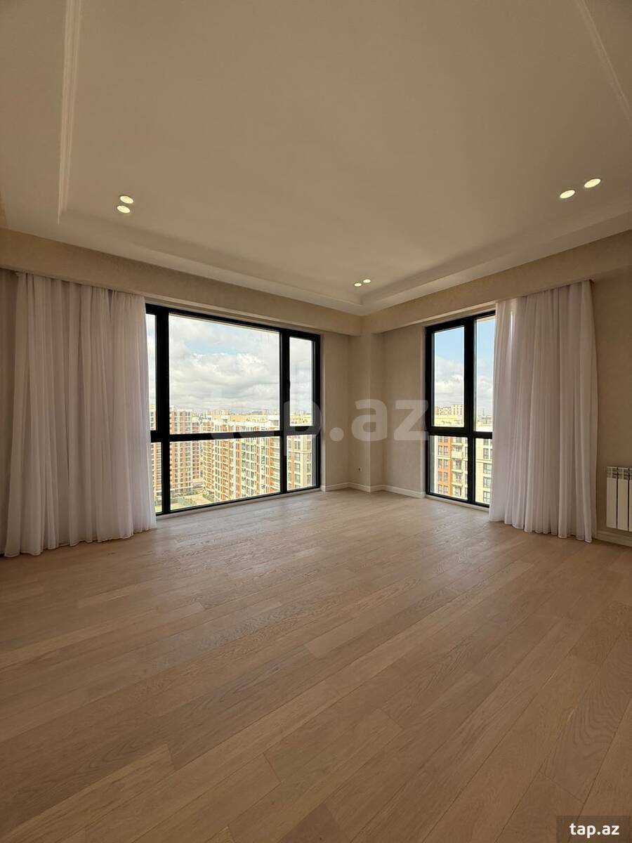 4-otaqlı yeni tikili, Yasamal r., 107 m²