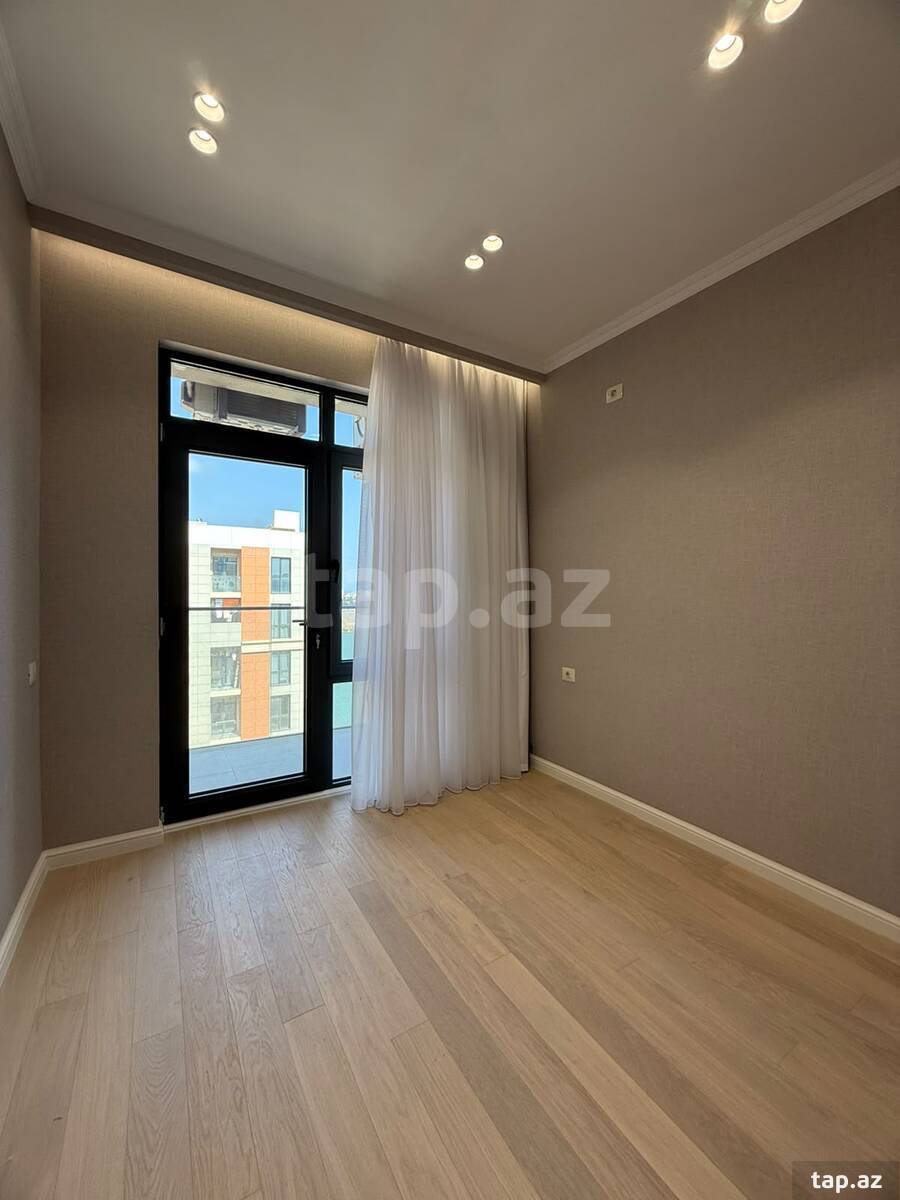 4-otaqlı yeni tikili, Yasamal r., 107 m²