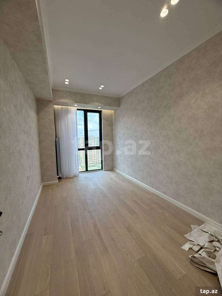 4-otaqlı yeni tikili, Yasamal r., 107 m²