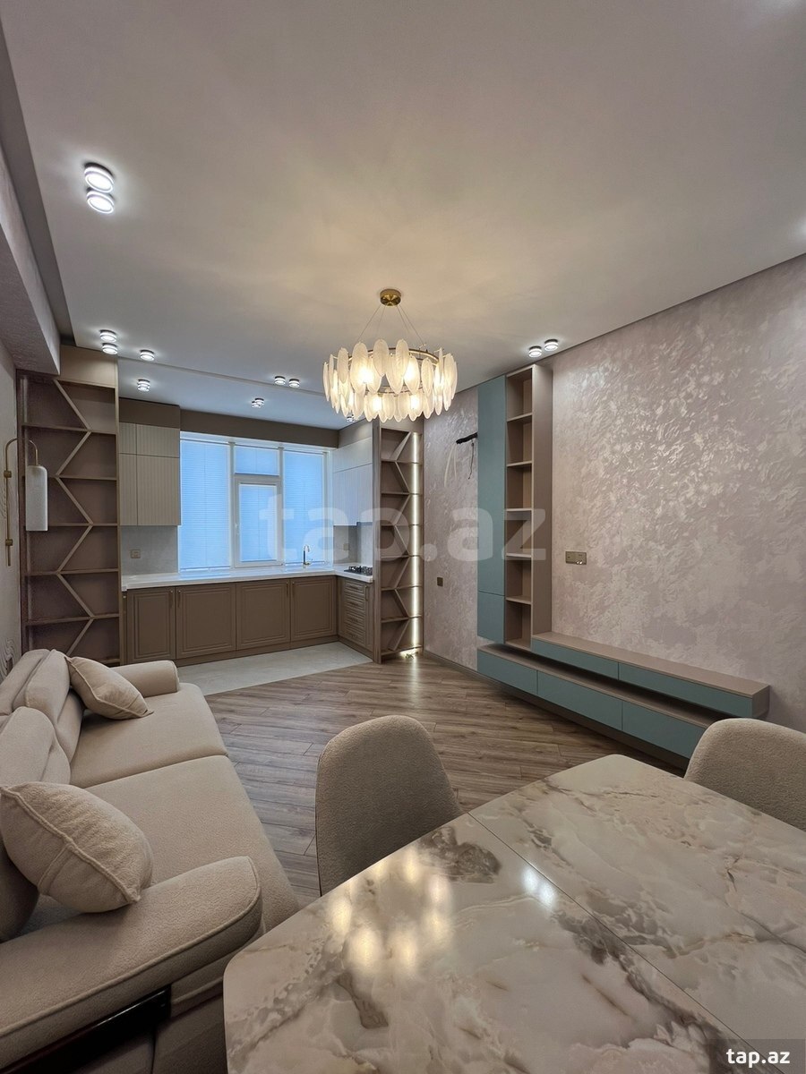 2-otaqlı yeni tikili, H. Aslanov m., 54 m²