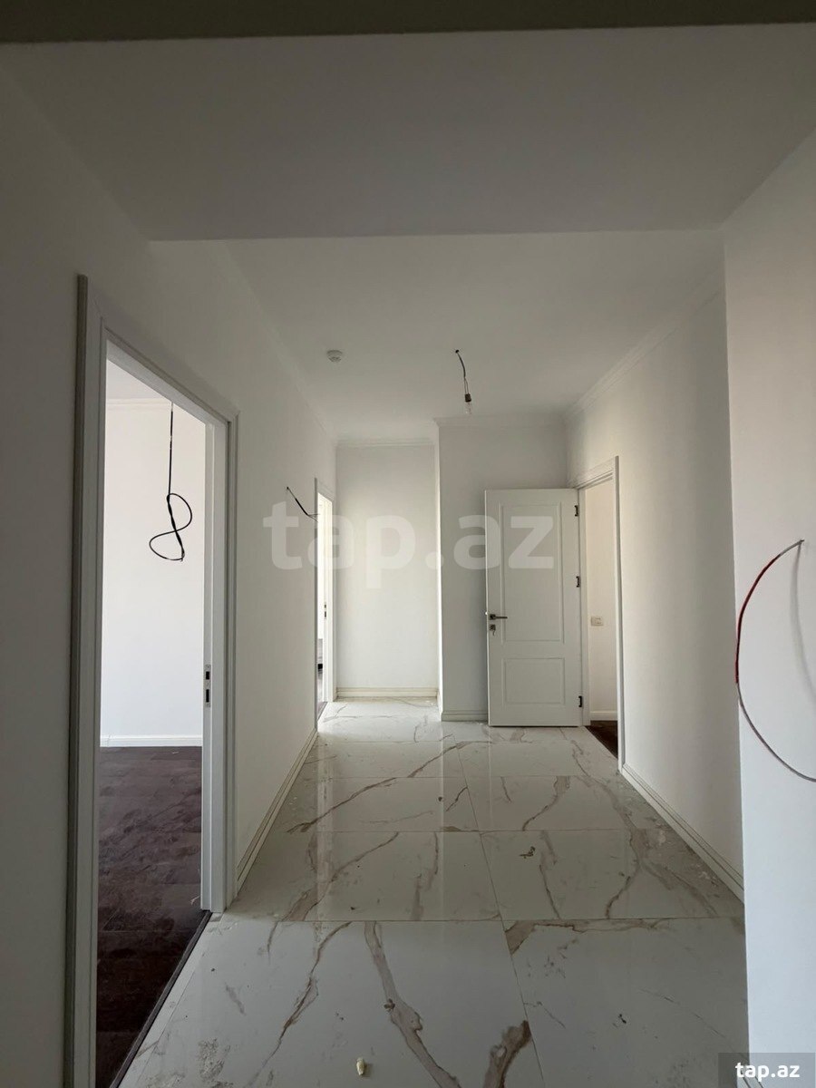 4-otaqlı yeni tikili, Yasamal r., 107 m²