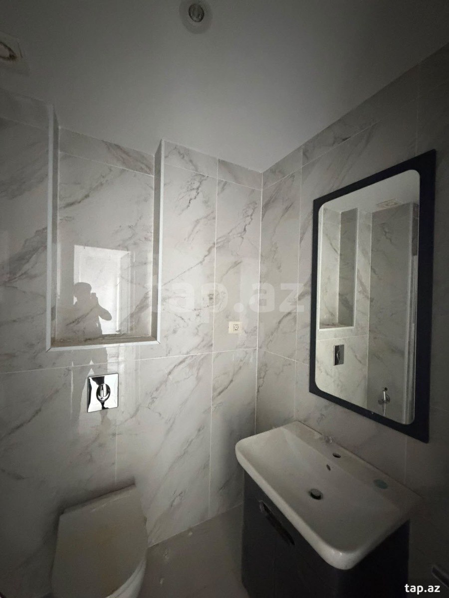 4-otaqlı yeni tikili, Yasamal r., 107 m²