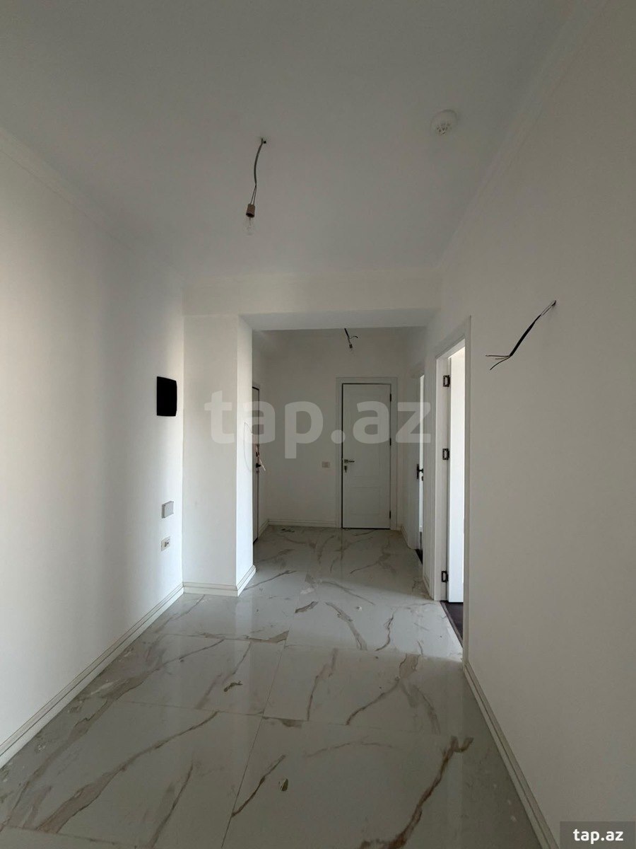 4-otaqlı yeni tikili, Yasamal r., 107 m²