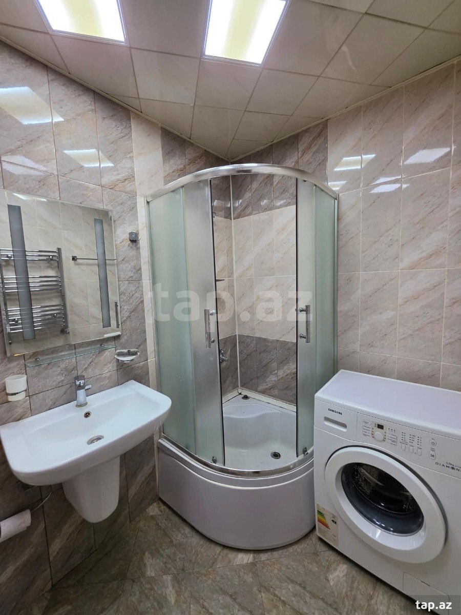 2-otaqlı yeni tikili kirayə verilir, Həsən bəy Zərdabi küç., 75 m²