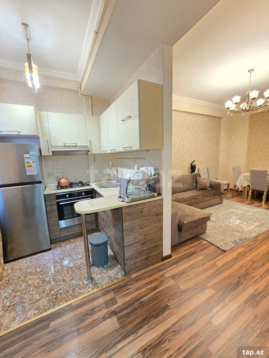 2-otaqlı yeni tikili kirayə verilir, Həsən bəy Zərdabi küç., 75 m²