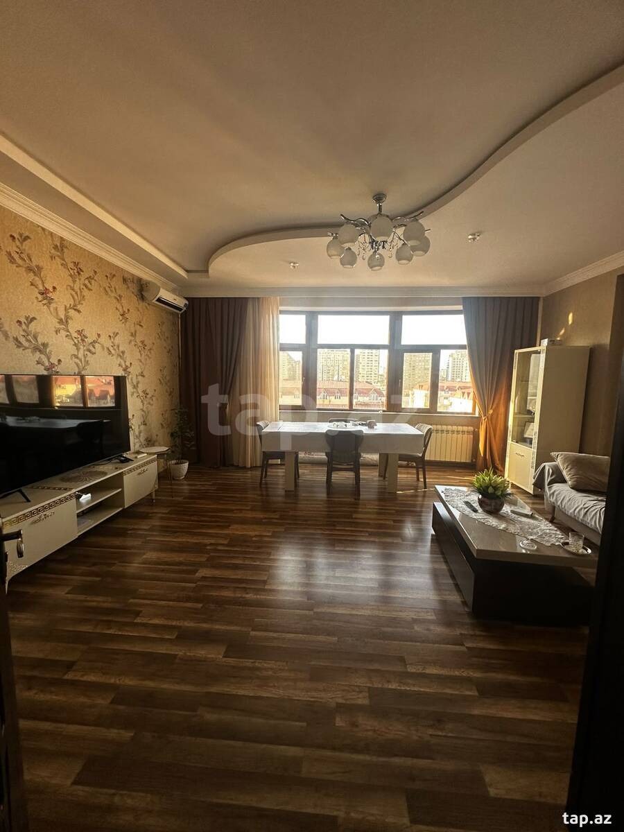 3-otaqlı yeni tikili, Süleyman Vəzirov küç., 137 m²