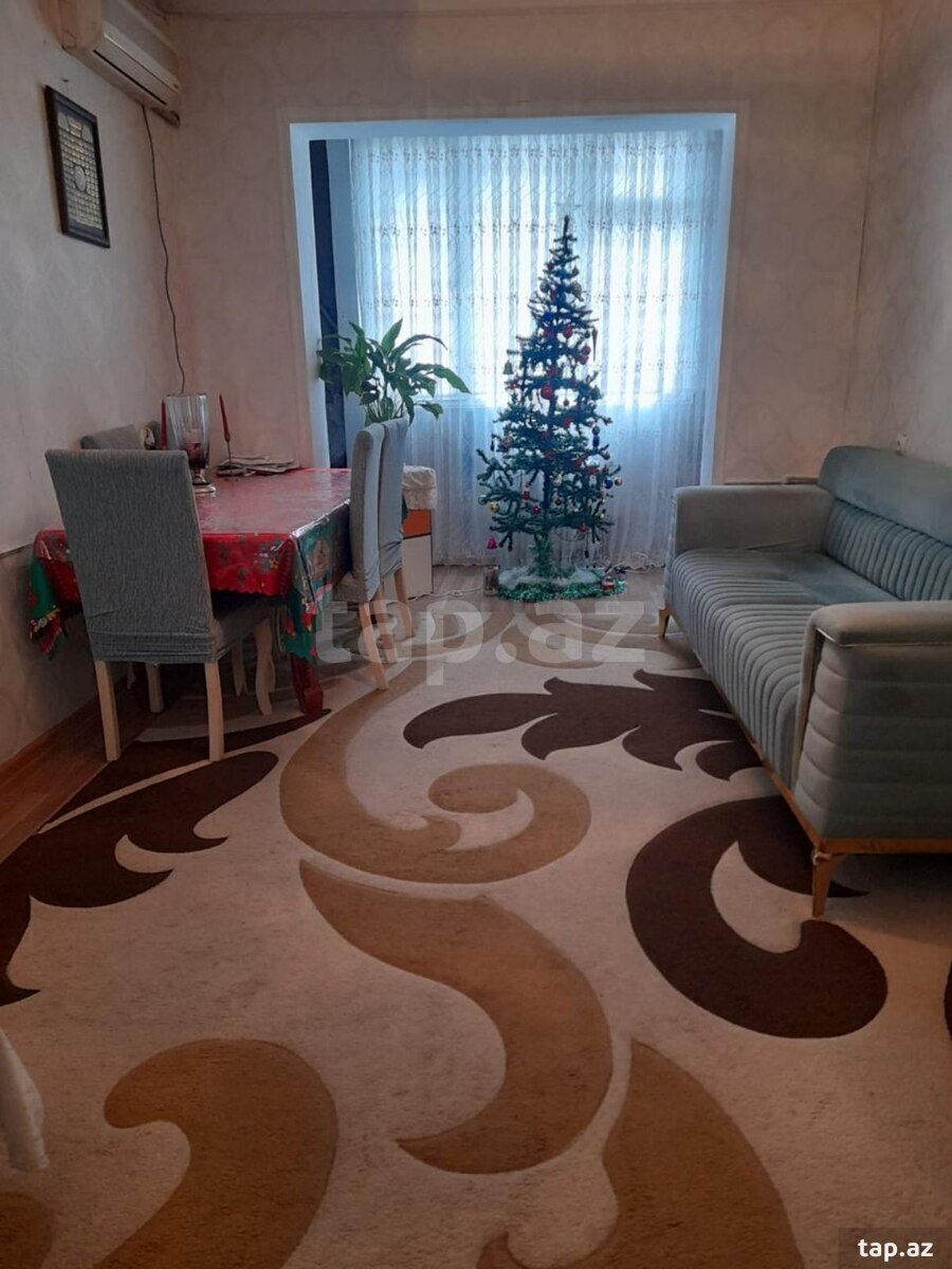 3-otaqlı mənzil, Əhmədli m., 72 m²