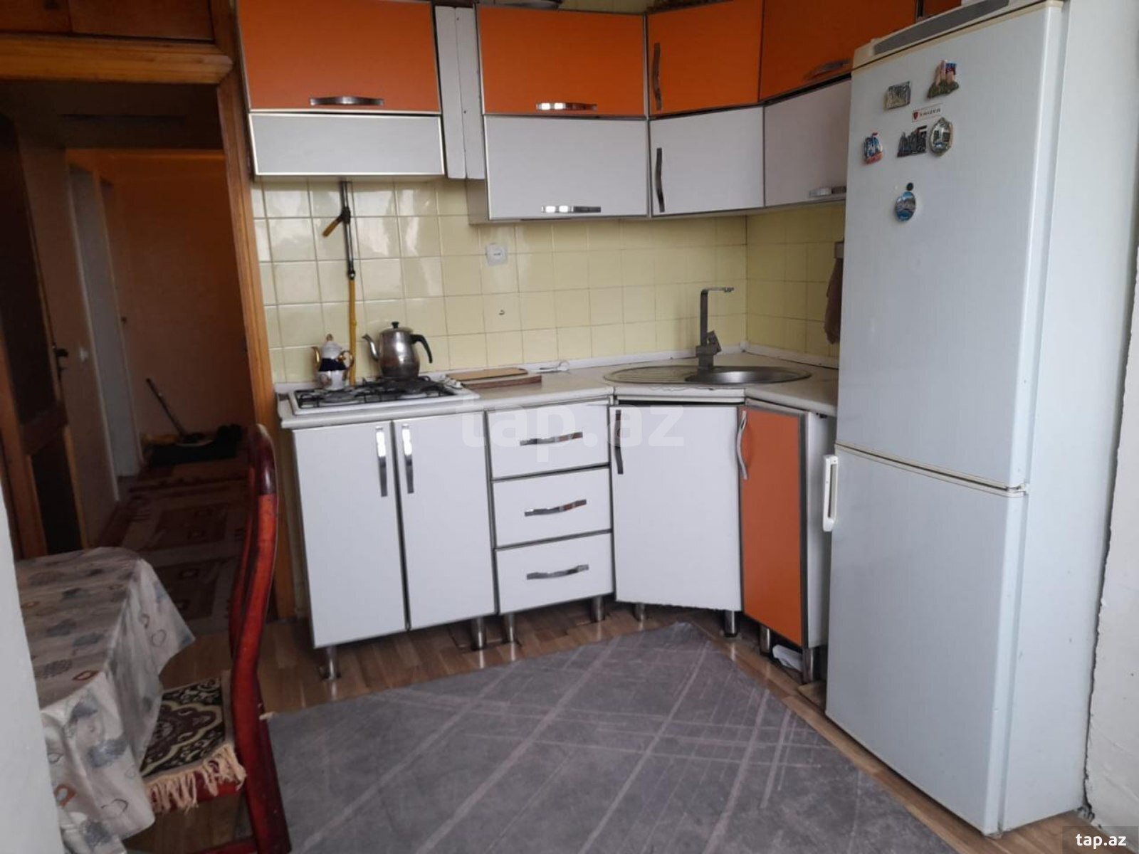 3-otaqlı mənzil, Əhmədli m., 72 m²