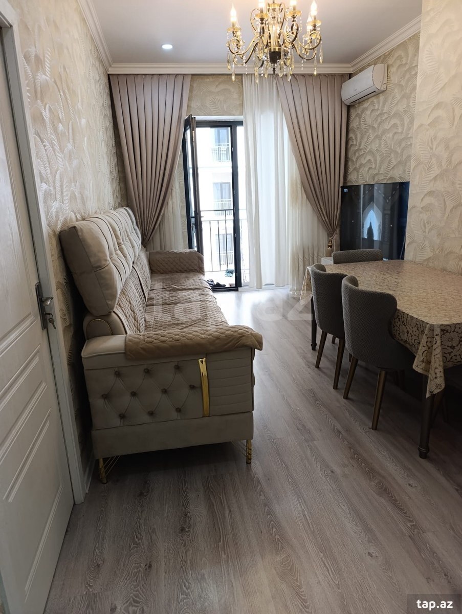 3-otaqlı yeni tikili, N.Nərimanov m., 53 m²
