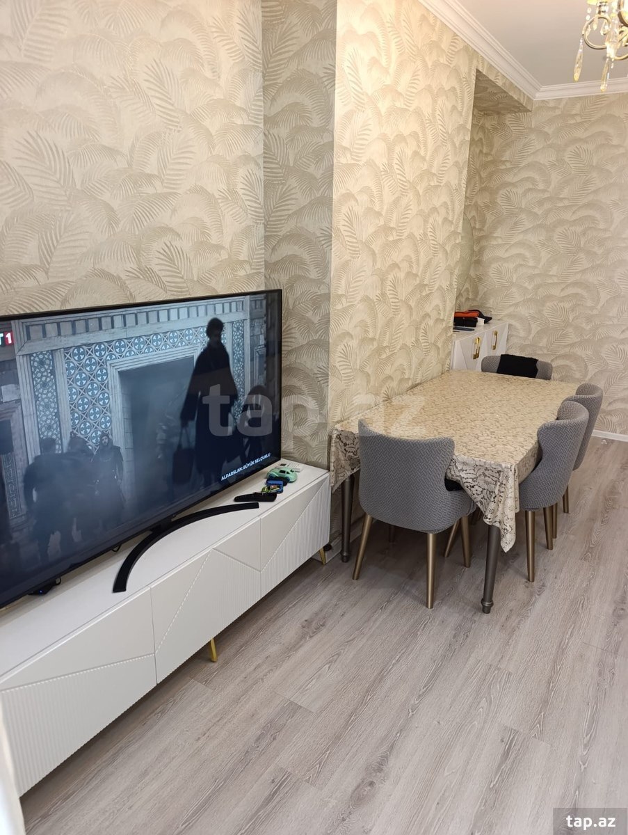 3-otaqlı yeni tikili, N.Nərimanov m., 53 m²