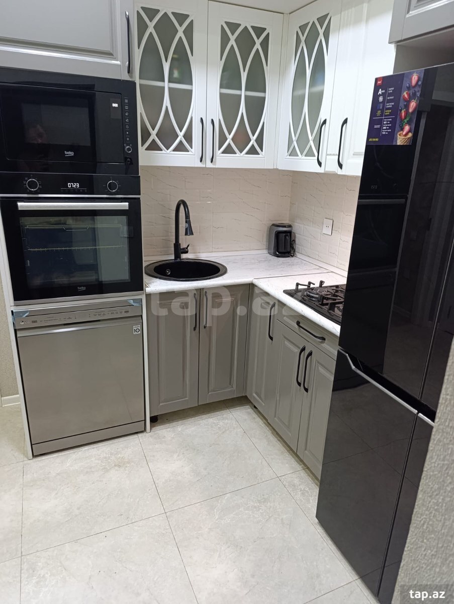 3-otaqlı yeni tikili, N.Nərimanov m., 53 m²