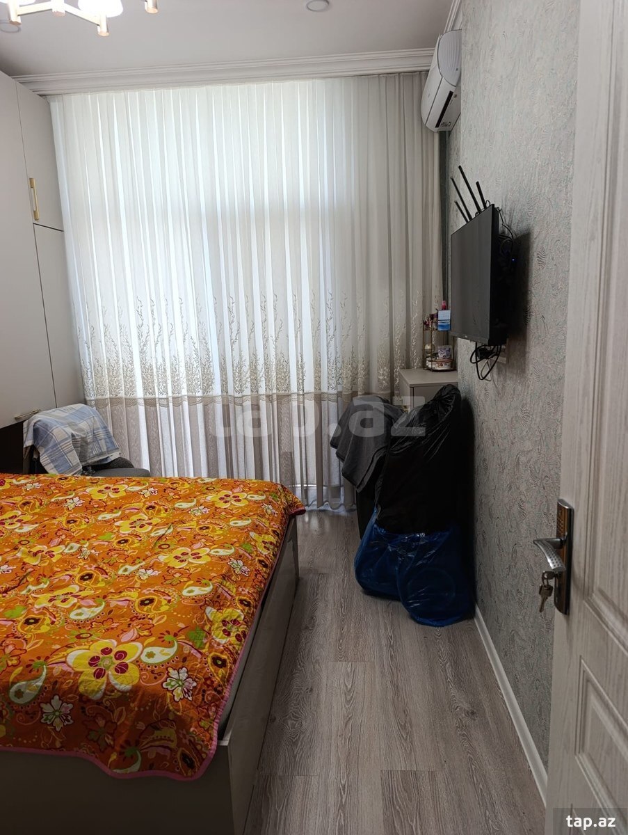 3-otaqlı yeni tikili, N.Nərimanov m., 53 m²