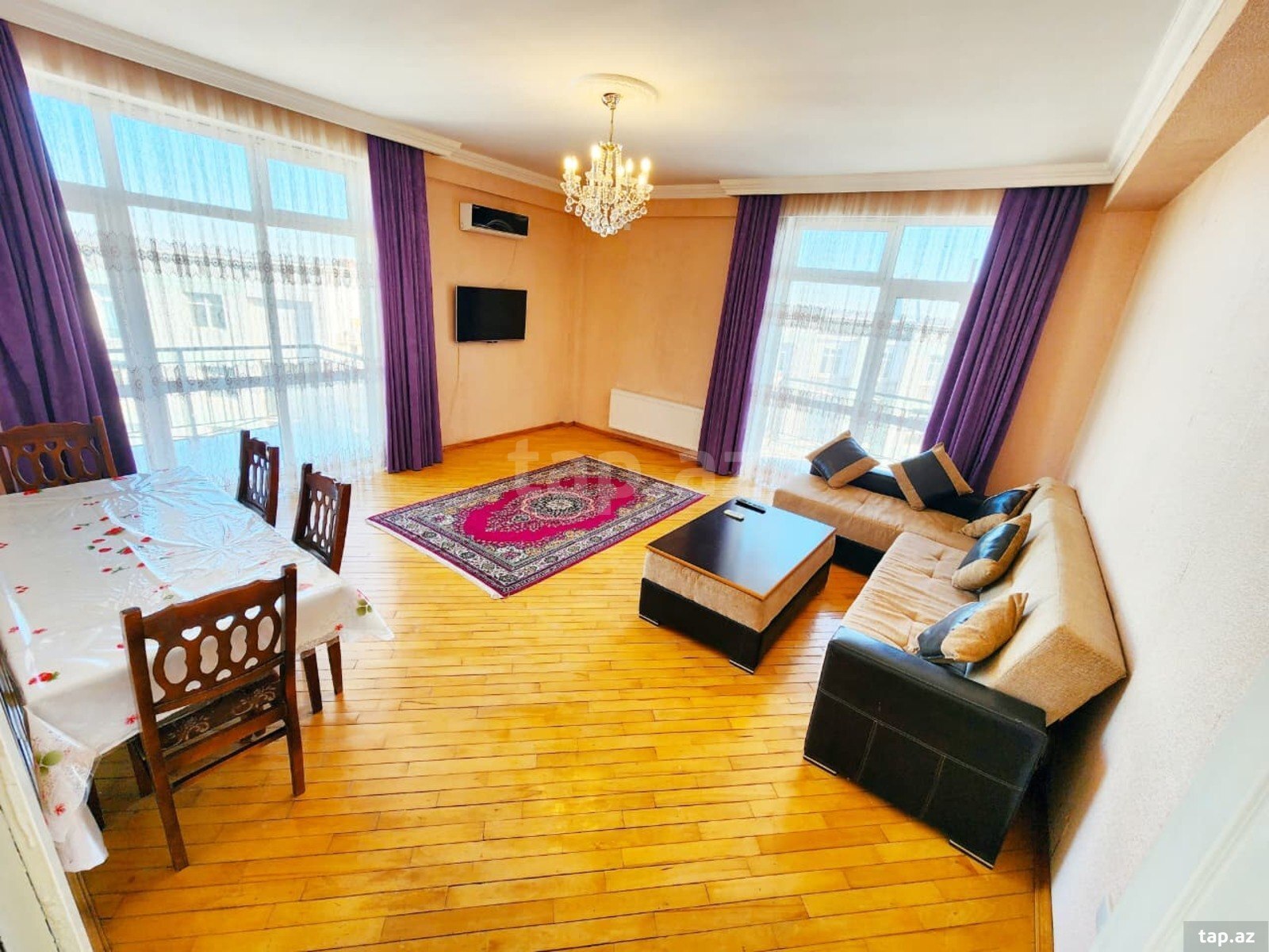 3-otaqlı yeni tikili kirayə verilir, Ə.Əliyev küç., 130 m²