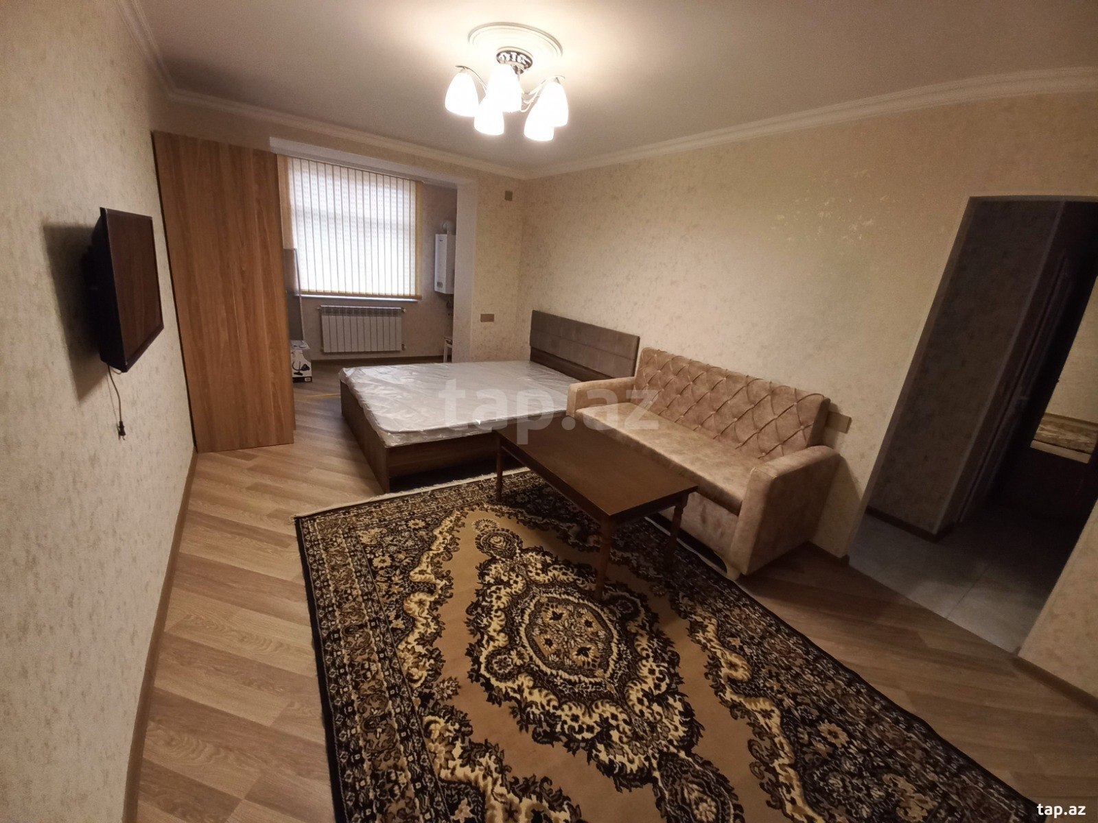 1-otaqlı mənzil kirayə verilir, Parlament pr., 33 m²