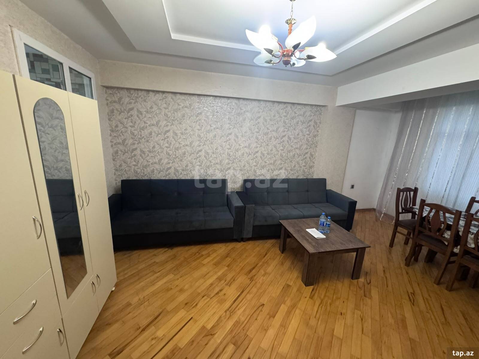2-otaqlı yeni tikili kirayə verilir, Qara Qarayev m., 70 m²