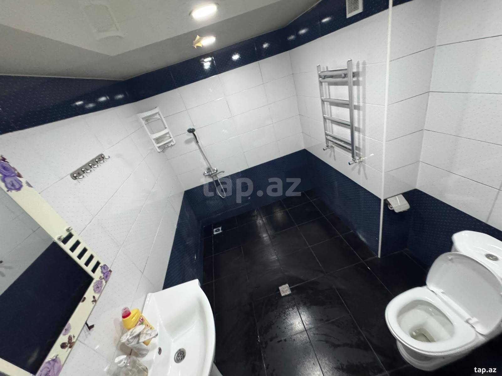 2-otaqlı yeni tikili kirayə verilir, Qara Qarayev m., 70 m²