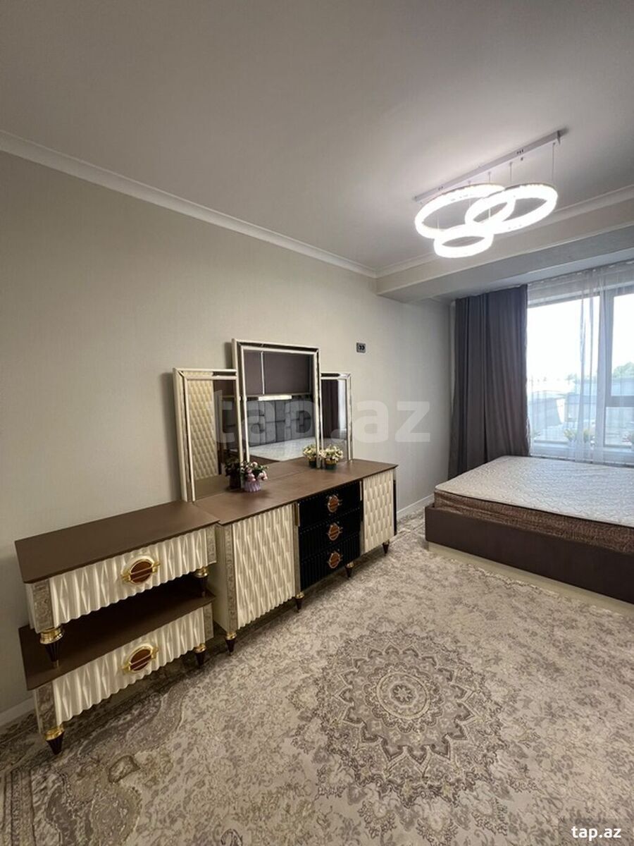 2-otaqlı yeni tikili kirayə verilir, Nərimanov m., 77 m²