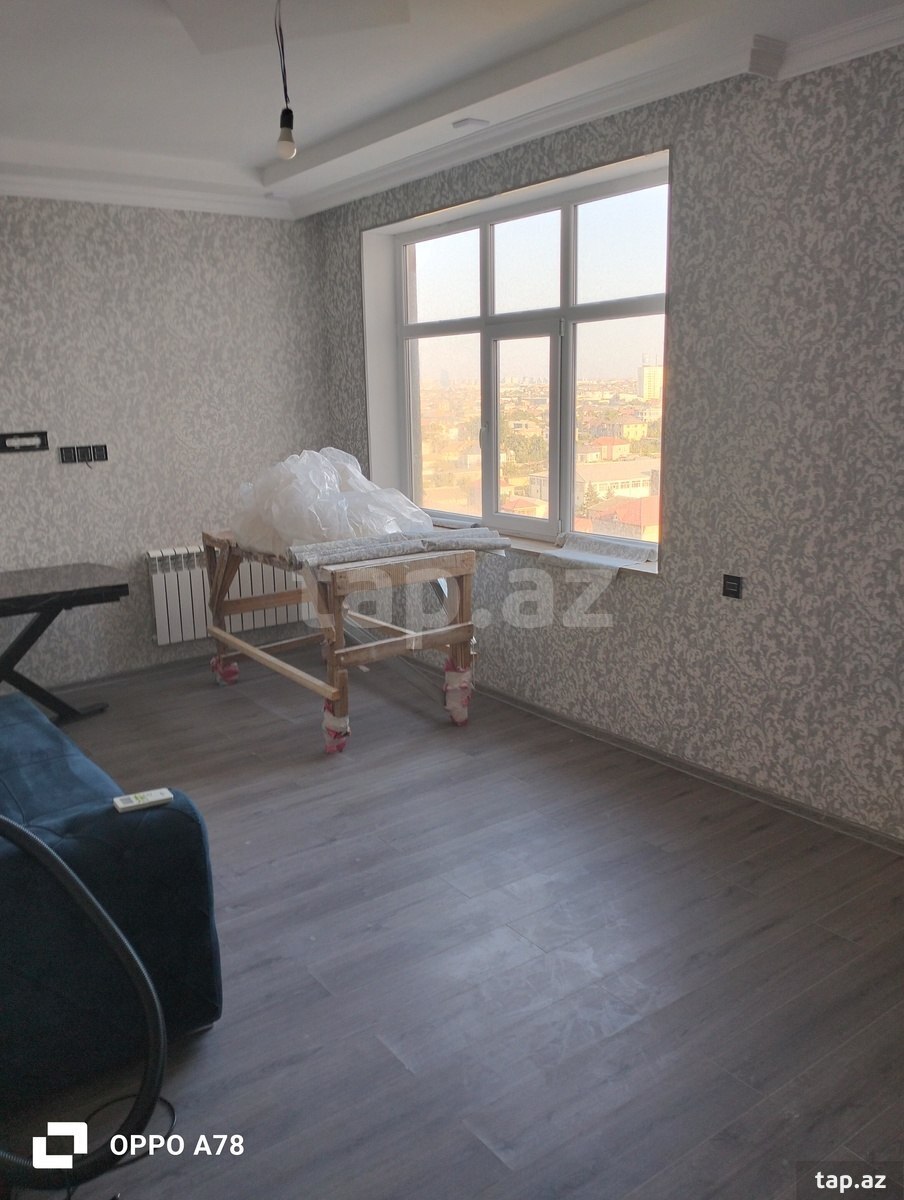 3-otaqlı yeni tikili, Həzi Aslanov m., 107 m²