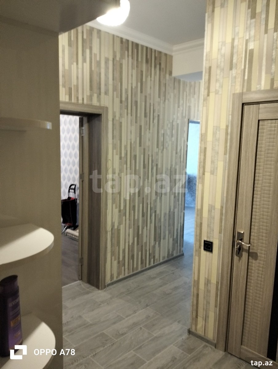 3-otaqlı yeni tikili, Həzi Aslanov m., 107 m²