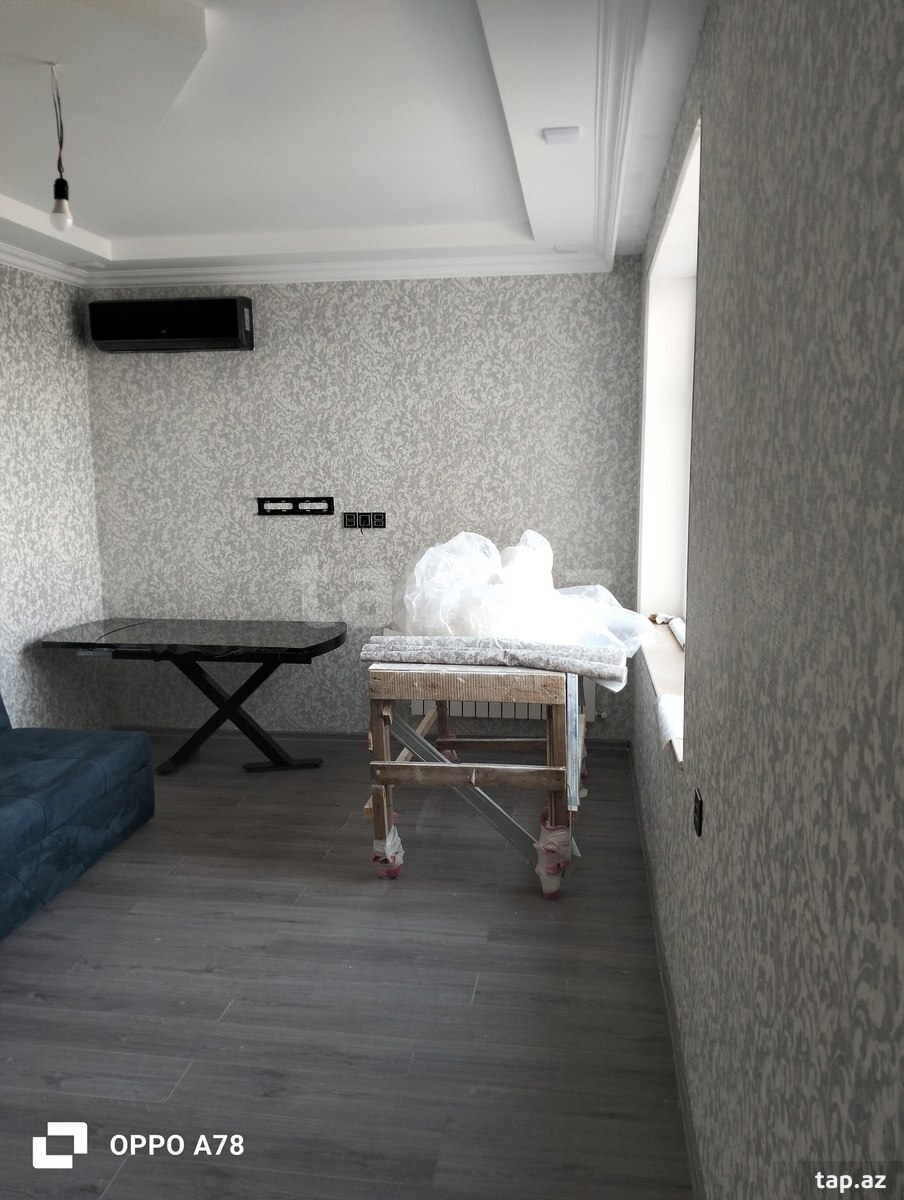3-otaqlı yeni tikili, Həzi Aslanov m., 107 m²