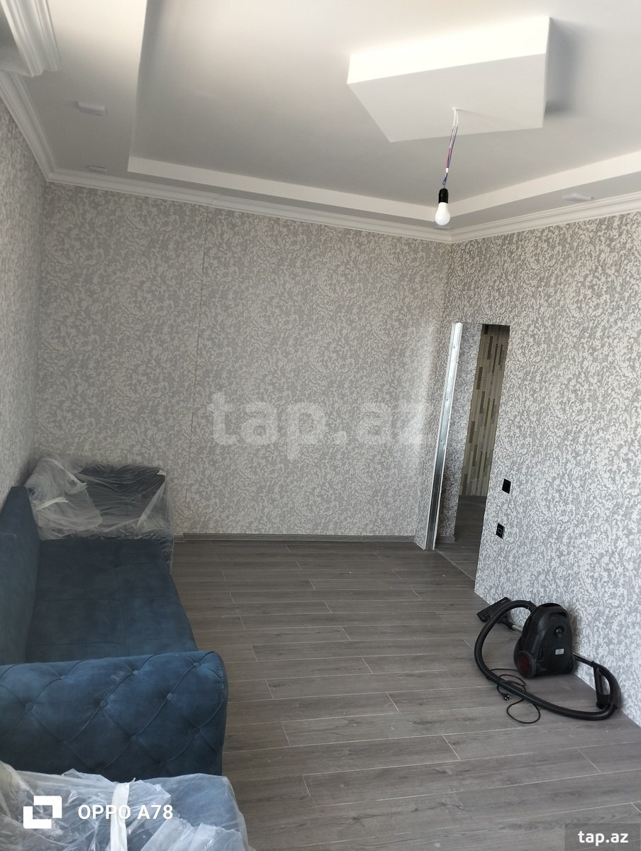 3-otaqlı yeni tikili, Həzi Aslanov m., 107 m²