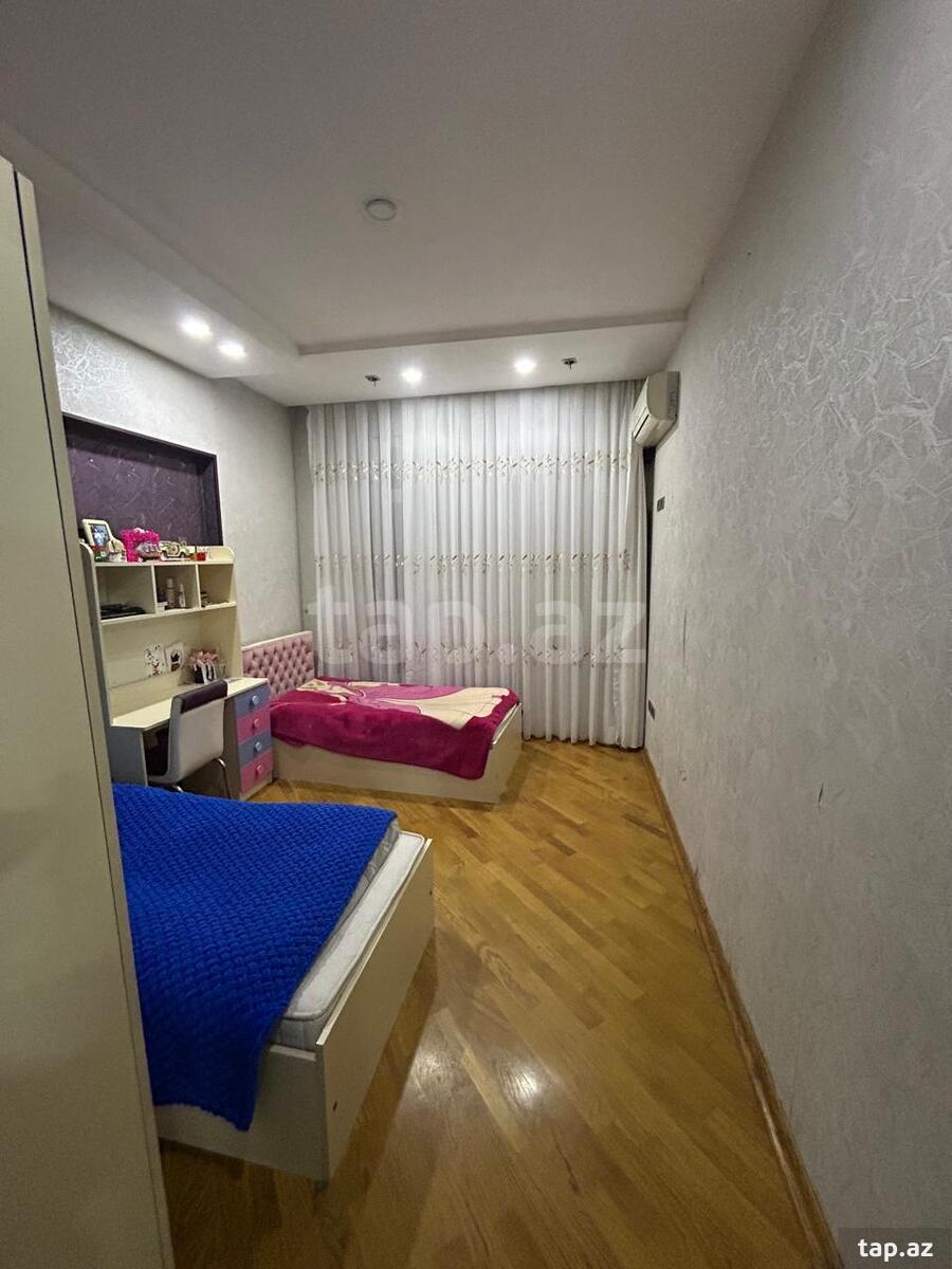 3-otaqlı yeni tikili, Sənan Kərimov küç., 123 m²