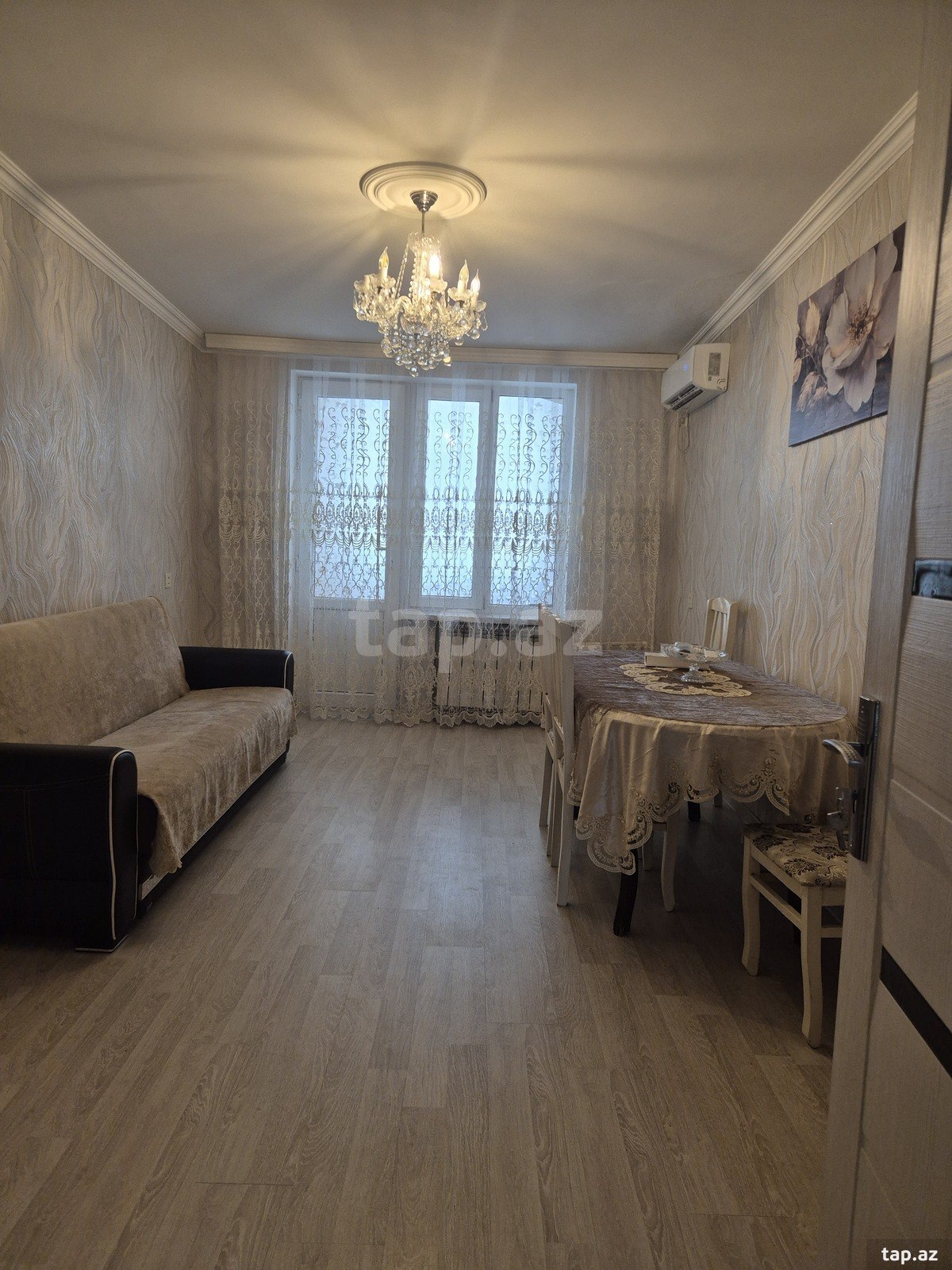 3-otaqlı mənzil, M.Hüseyn küç., 50 m²