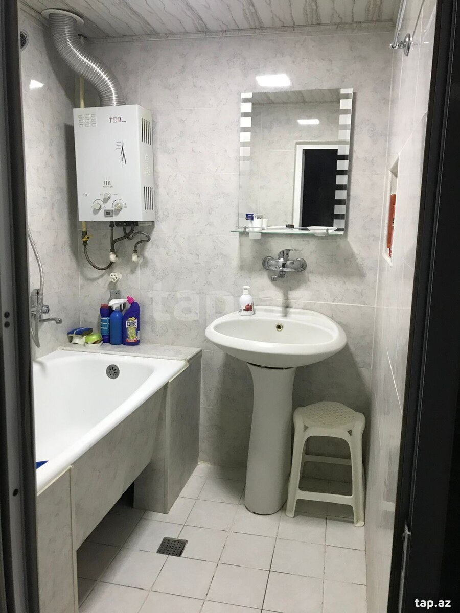 3-otaqlı mənzil kirayə verilir, S. Ə. Şirvani küç., 56 m²