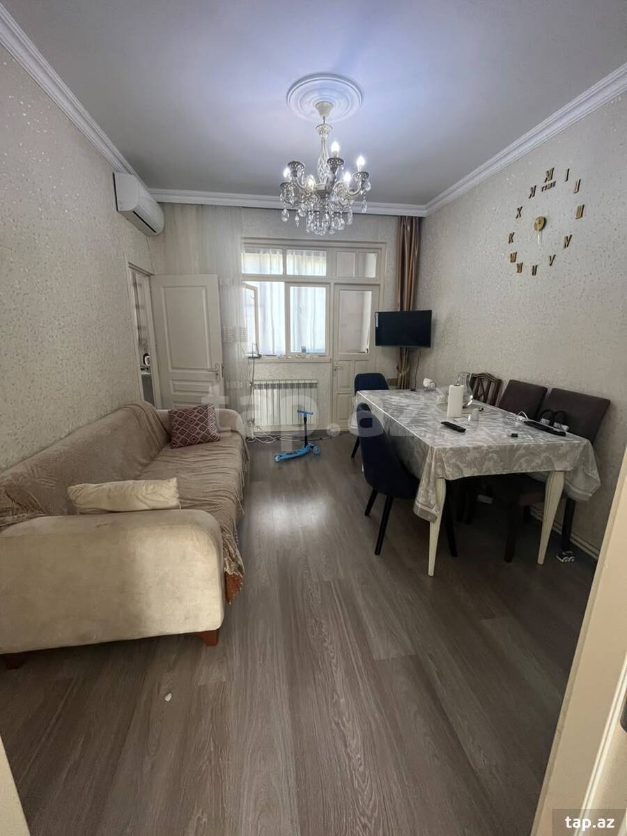 3-otaqlı mənzil kirayə verilir, Asif Məhərrəmov küç., 75 m²