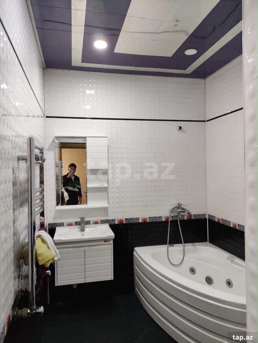 3-otaqlı mənzil kirayə verilir, Nəcəf Nərimanov küç., 75 m²