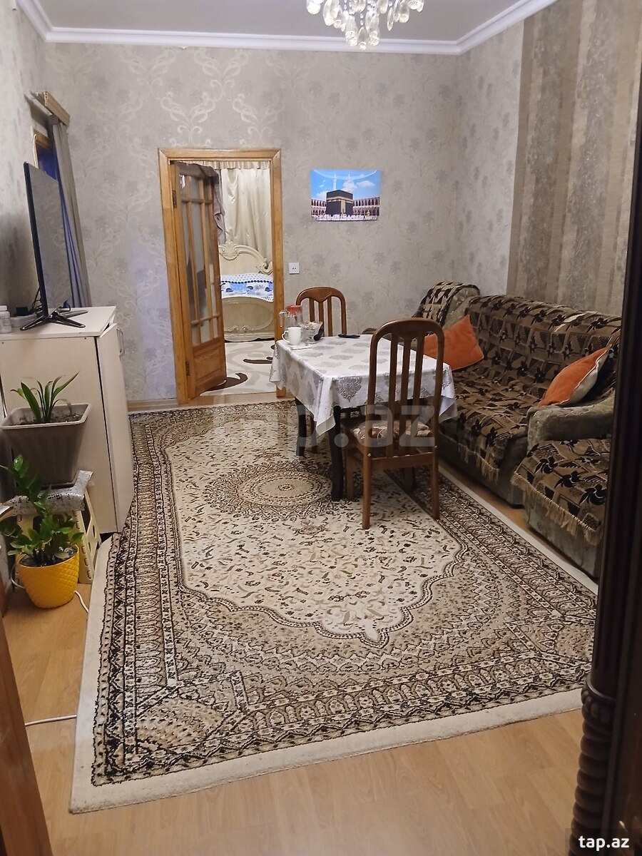 2-otaqlı mənzil, M.Cəlal küç., 45 m²