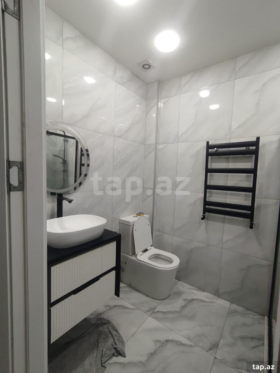 2-otaqlı yeni tikili kirayə verilir, Mir Cəlal küç., 65 m²