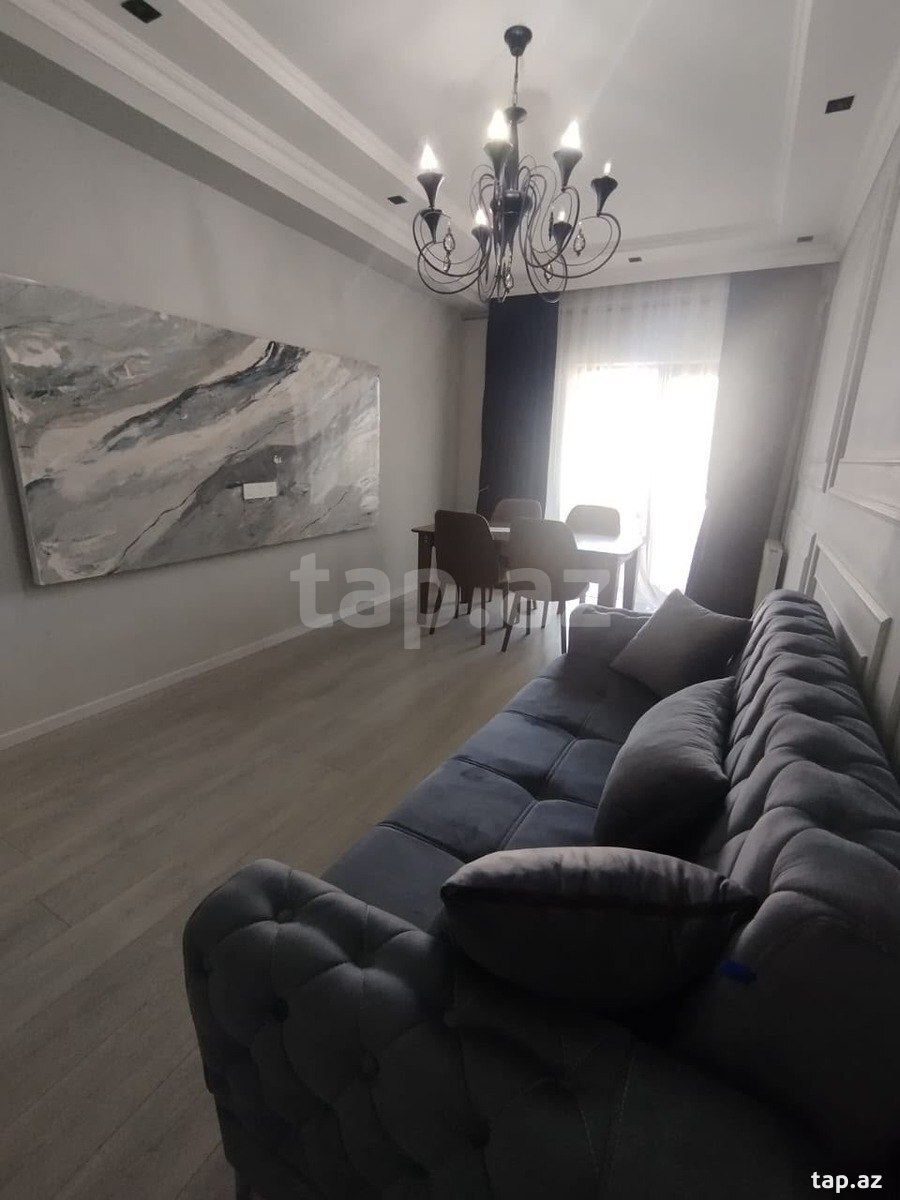 2-otaqlı yeni tikili kirayə verilir, Mir Cəlal küç., 65 m²