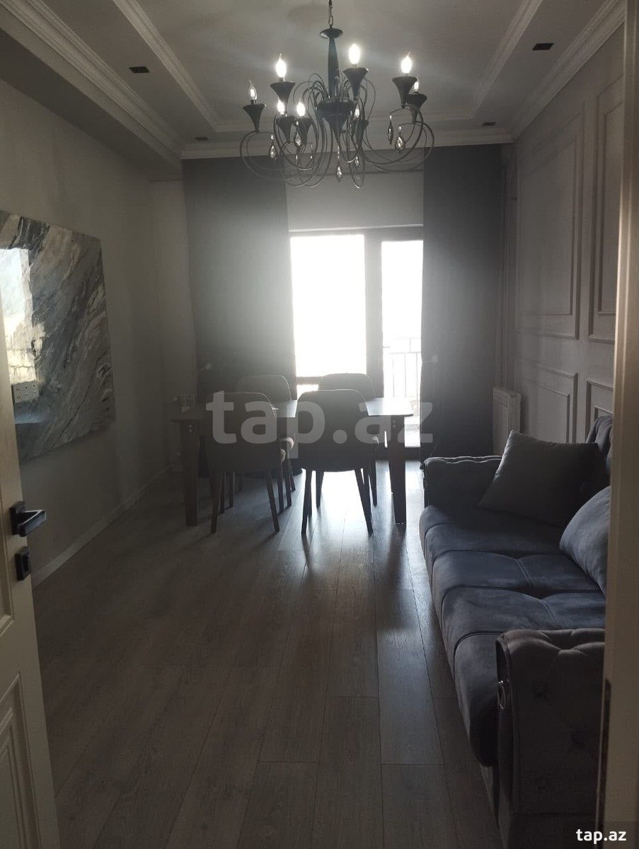 2-otaqlı yeni tikili kirayə verilir, Mir Cəlal küç., 65 m²