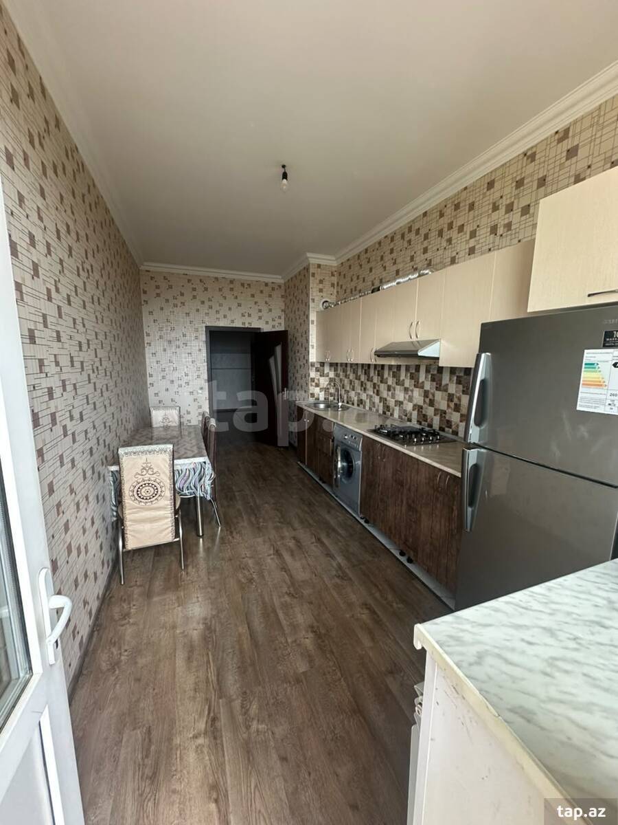 2-otaqlı yeni tikili, Lütfüzadə küç., 95 m²