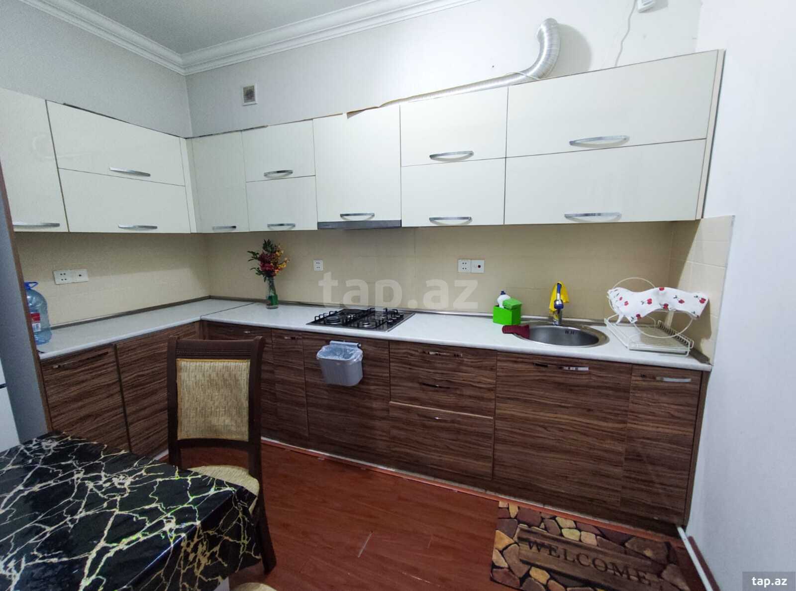 2-otaqlı yeni tikili kirayə verilir, Rüstəm Rüstəmov küç., 75 m²