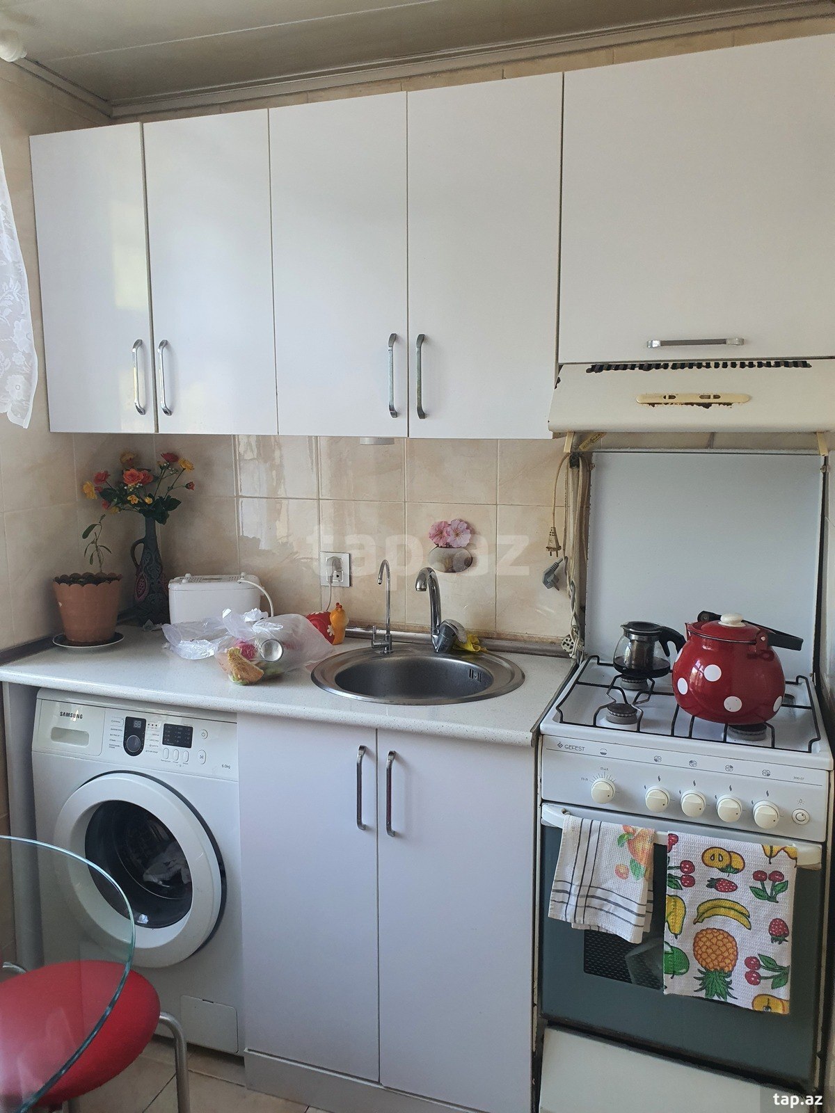 2-otaqlı mənzil, Nərimanov r., 45 m²