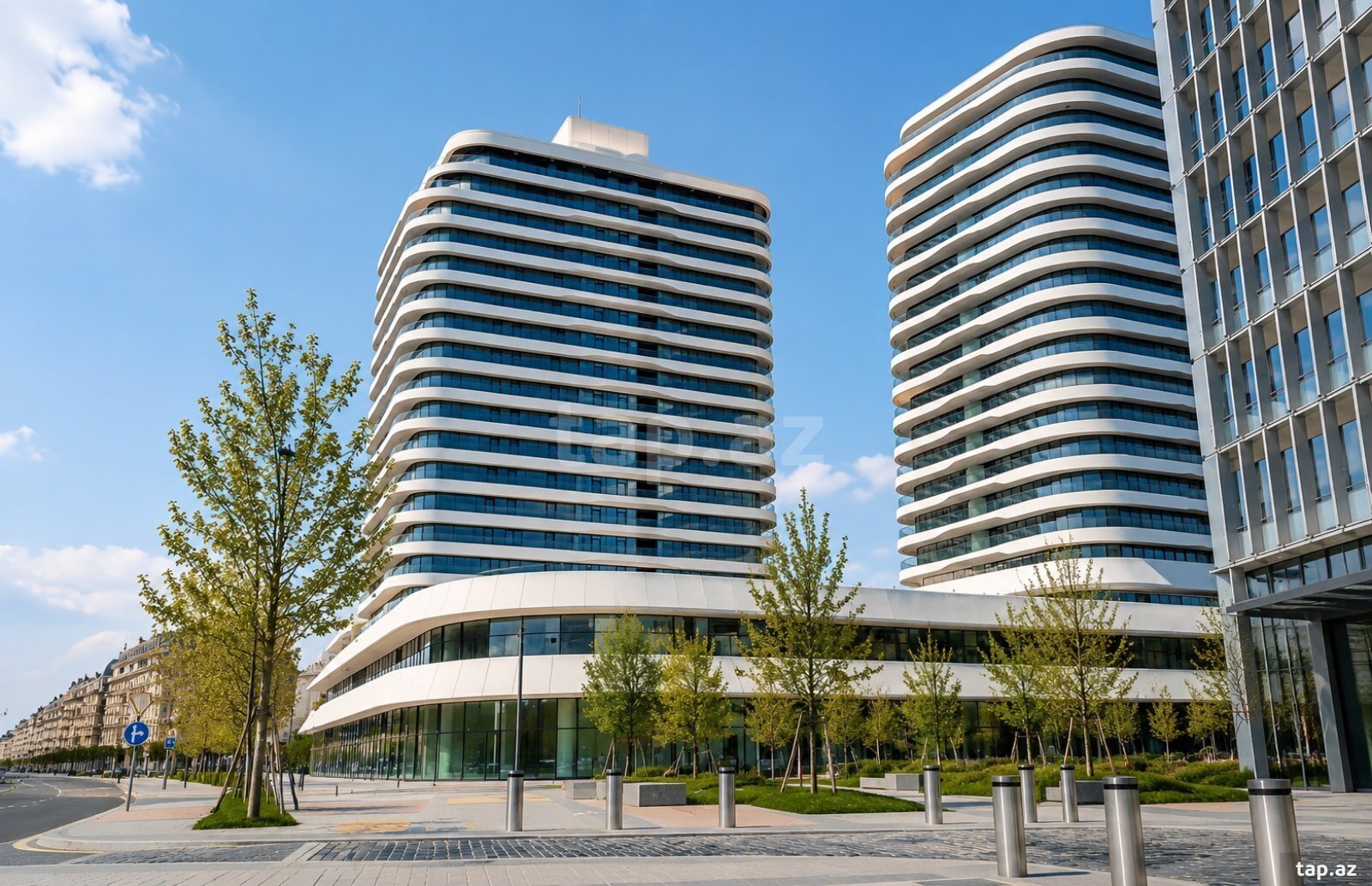 6-otaqlı yeni tikili, Ağ Şəhər, 378 m²