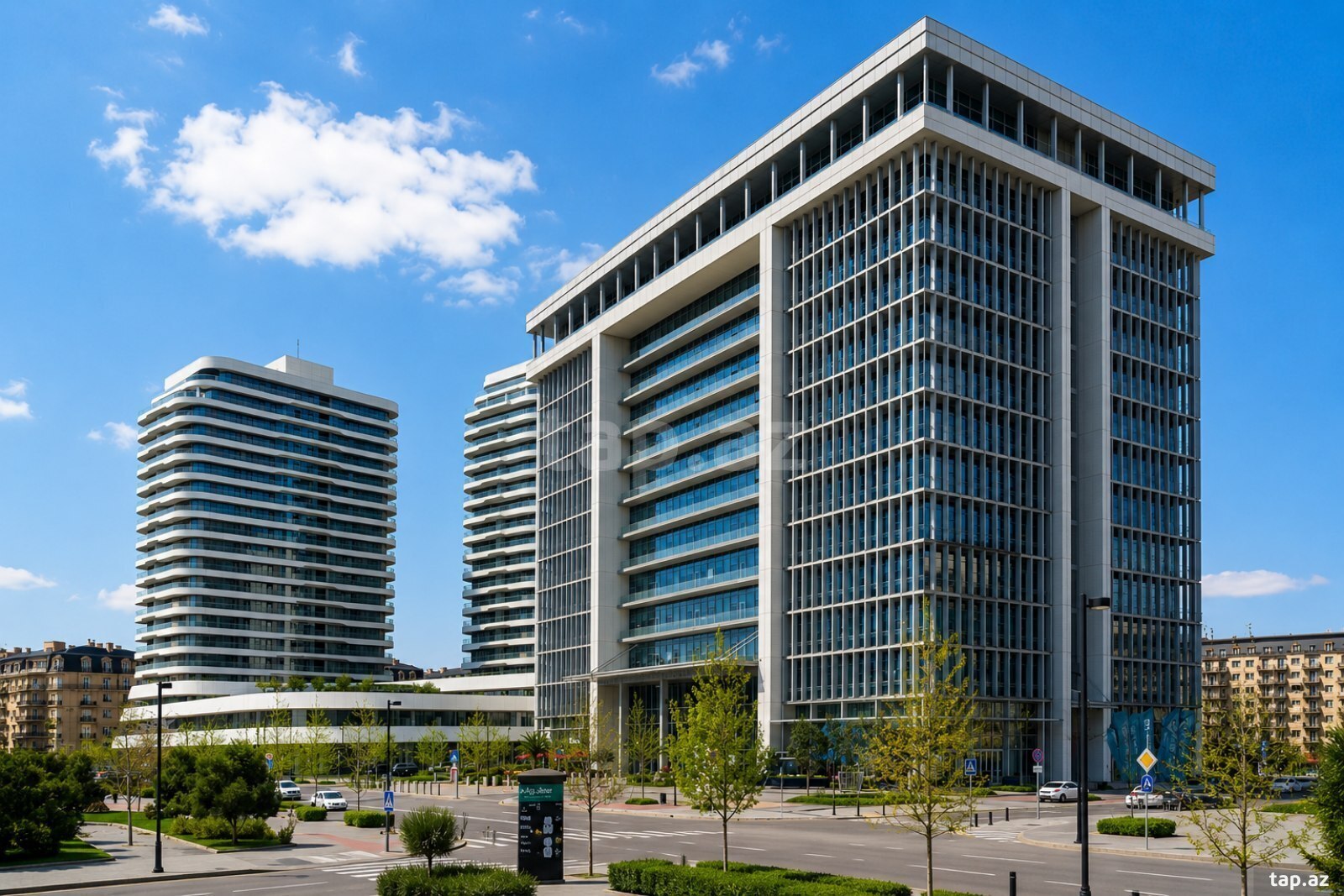 6-otaqlı yeni tikili, Ağ Şəhər, 378 m²