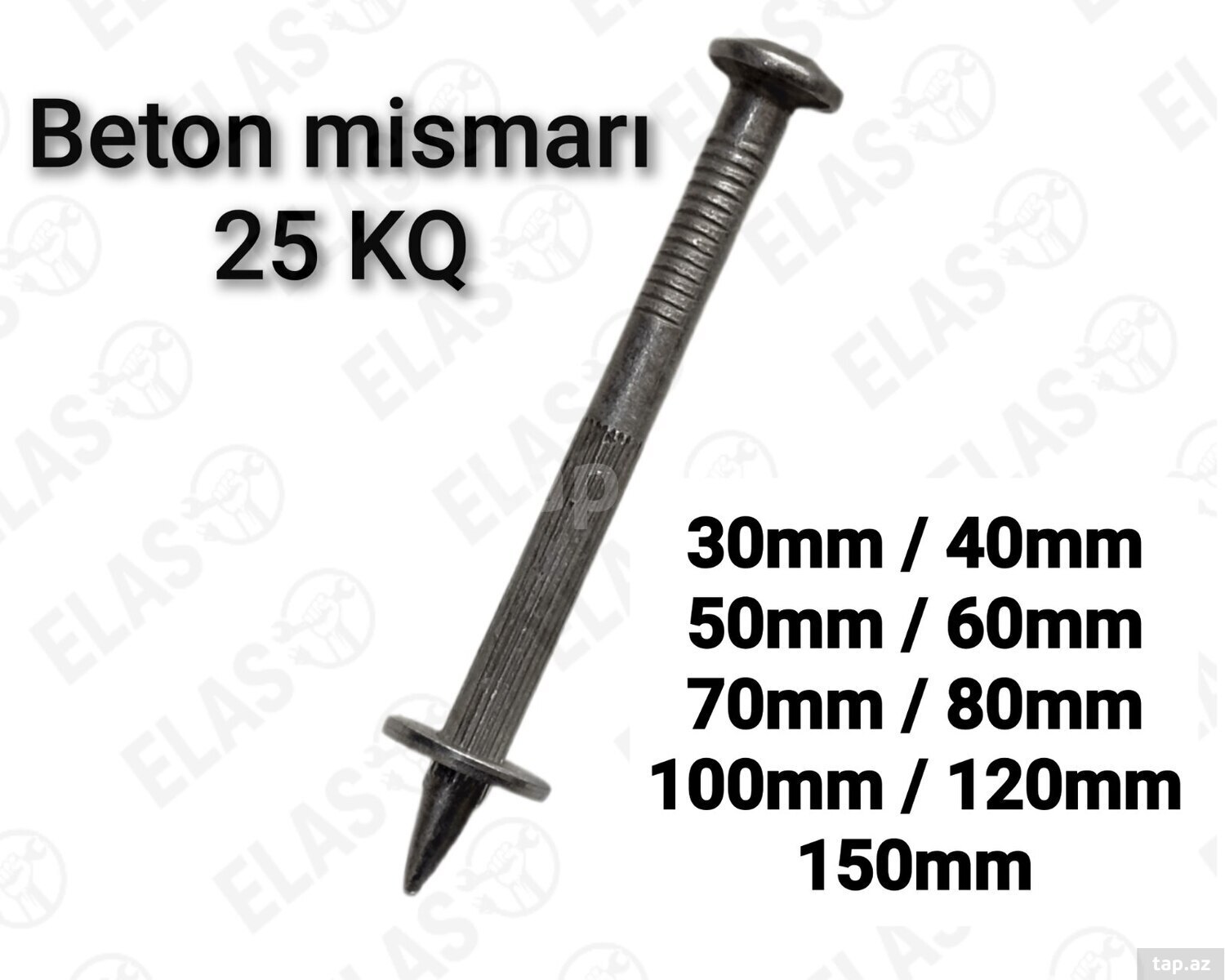 Beton mismarı – 25 kq