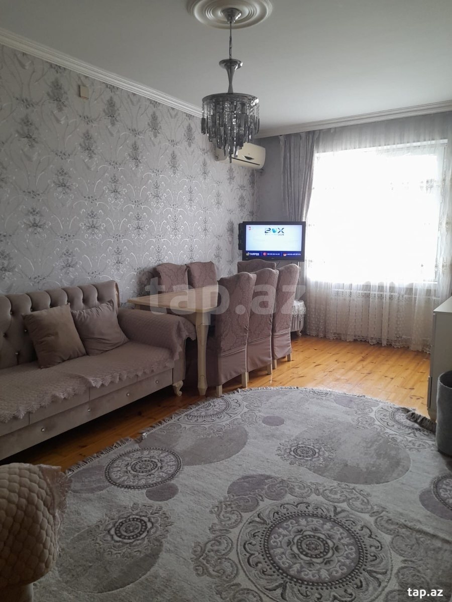 3-otaqlı mənzil, Babək pr., 80 m²