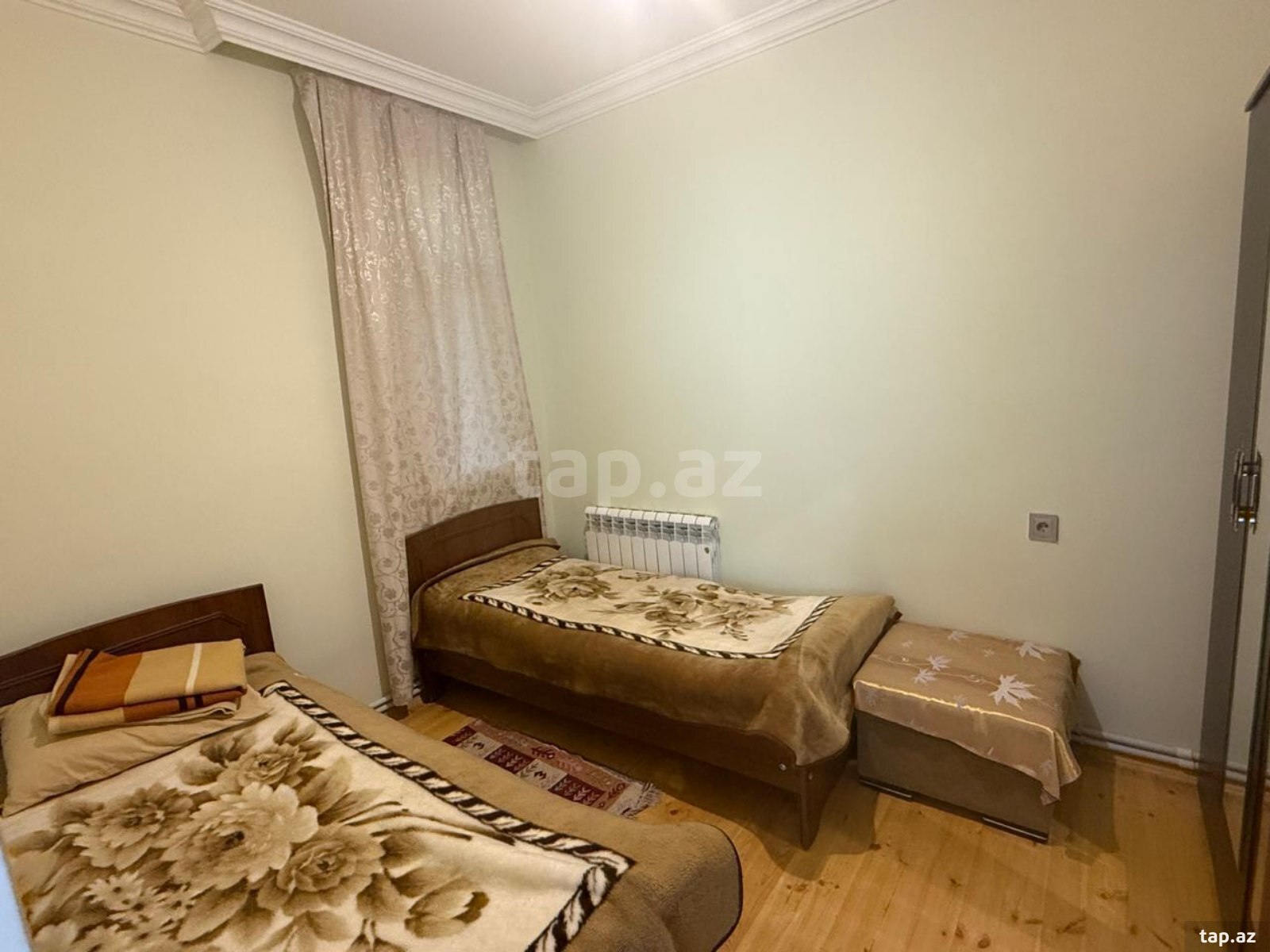 3-otaqlı mənzil kirayə verilir, Qusar r., 75 m²