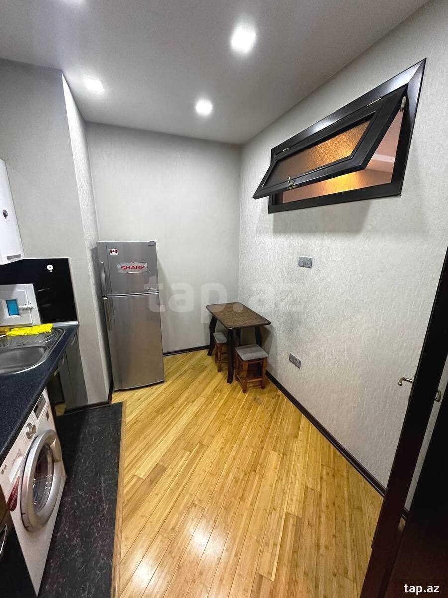 2-otaqlı yeni tikili kirayə verilir, Nizami m., 70 m²