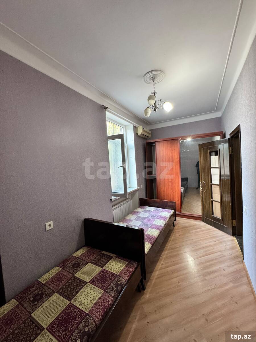 2-otaqlı mənzil kirayə verilir, Əli Kərim küç., 55 m²
