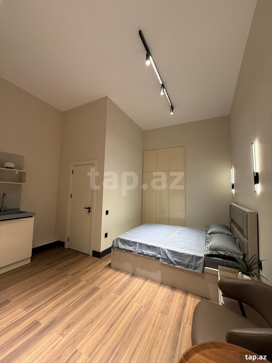 2-otaqlı mənzil kirayə verilir, Sahil m., 90 m²